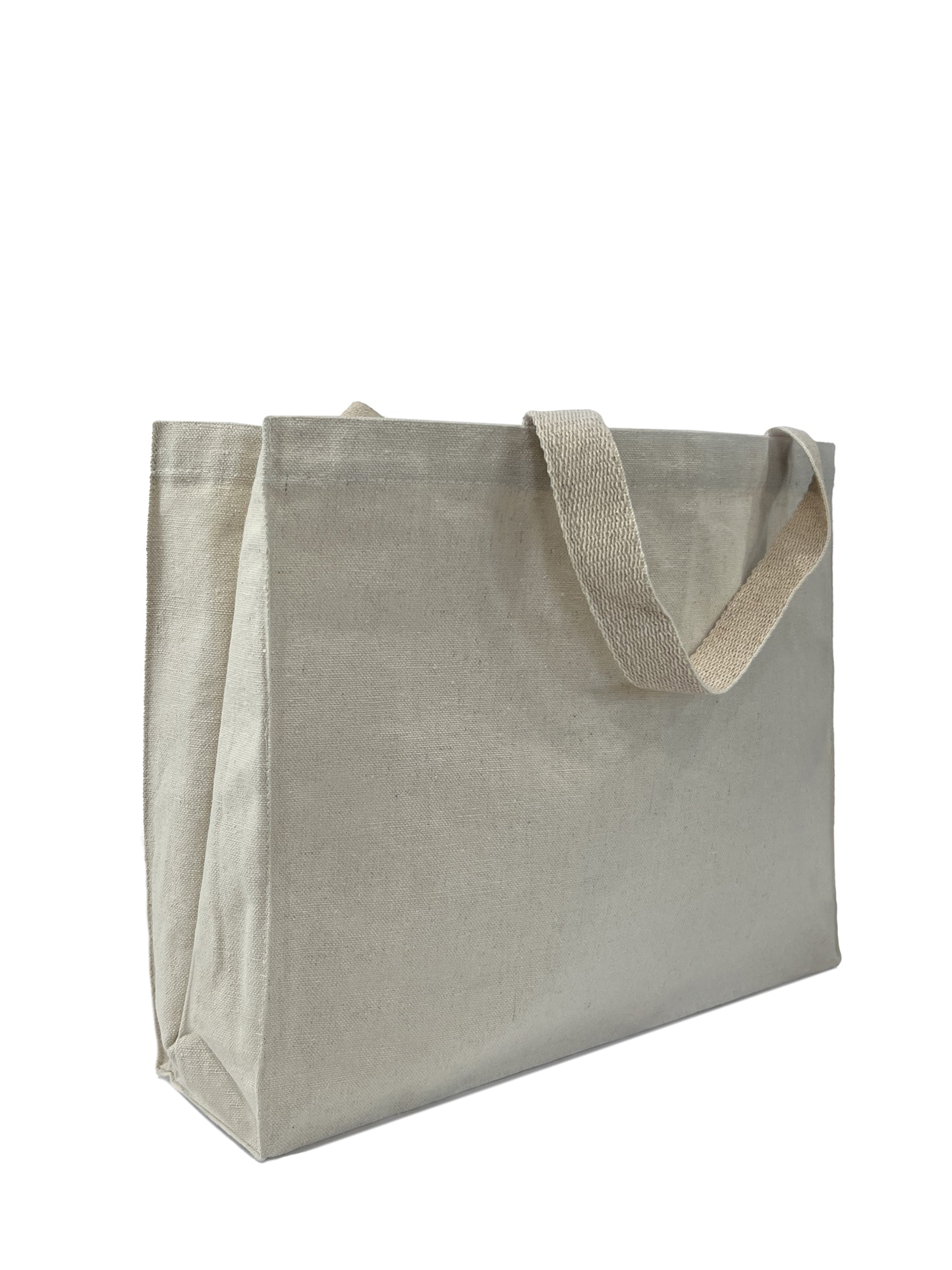 Promotional large canvas tote bag