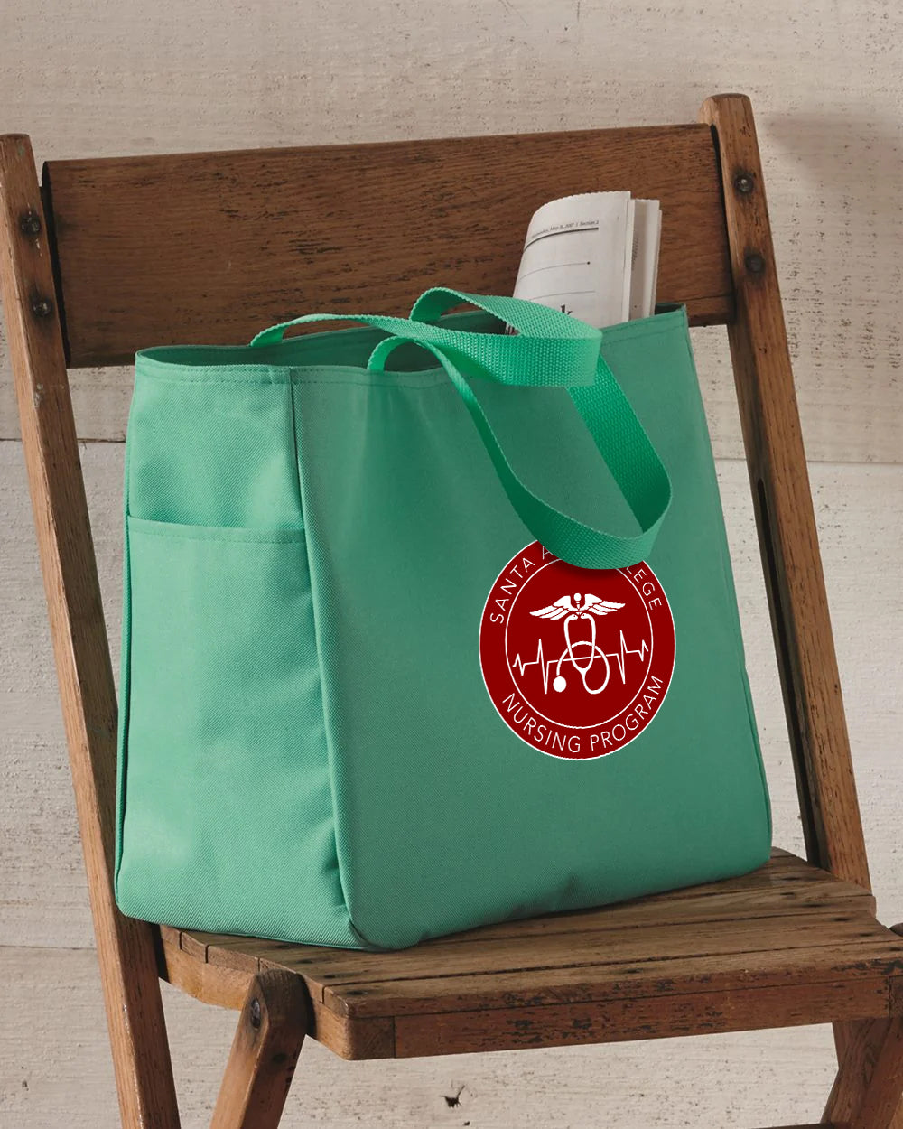 Large Liberty Polyester Fashion Tote Bag