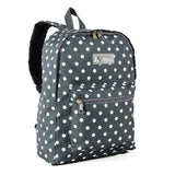 Basic Pattern College School Backpack