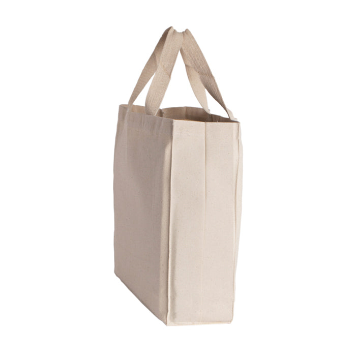 Katelyn Full Gusset Canvas Tote Screen print