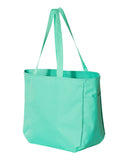 blank polyester tote bag