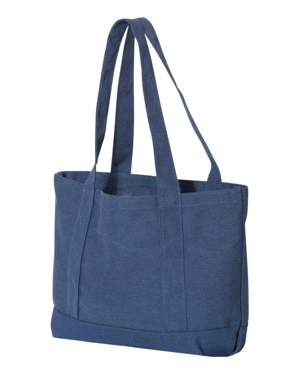 pigment dyed premium canvas tote bag