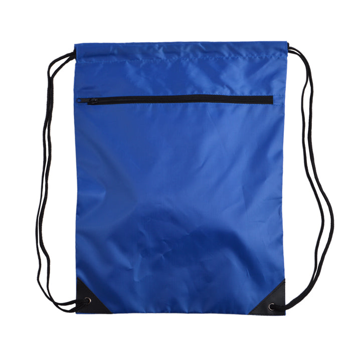 Gym Zipper Drawstring Backpack