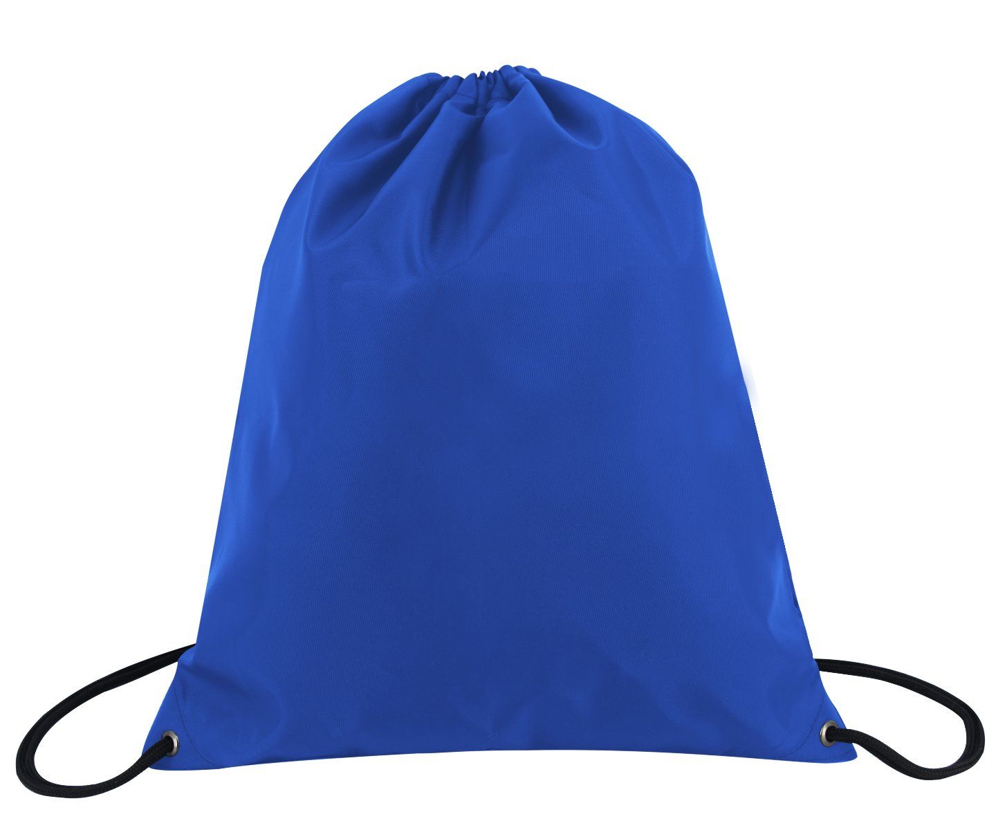 school black drawstring backpack