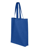 Economical Cotton Gusseted Tote Bag