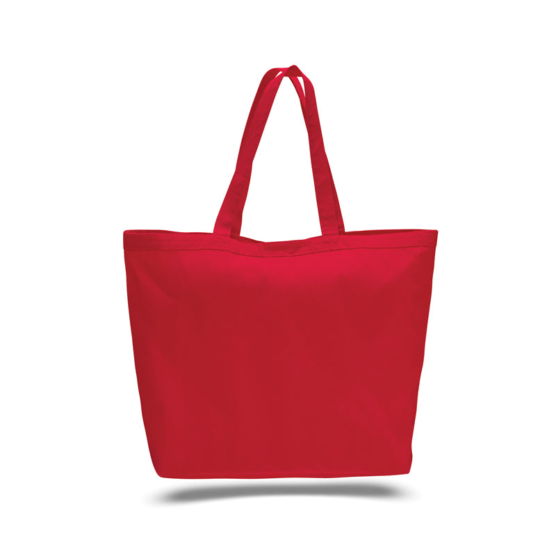 customization canvas tote large velcro