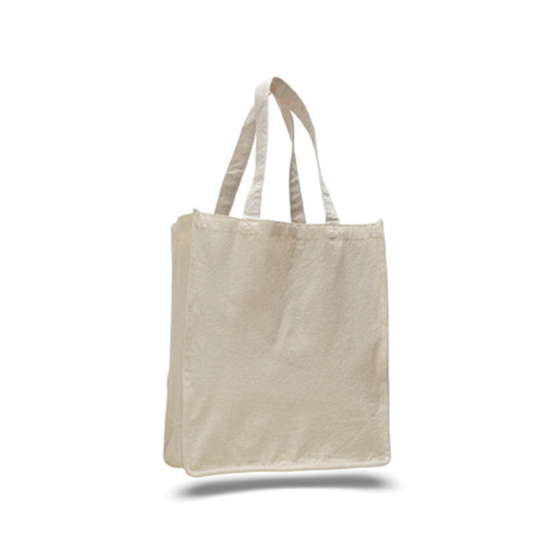 Jumbo Cotton Canvas Gusset Tote Bag