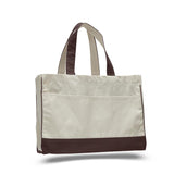 Heavy Cotton Canvas Shopping Tote Bag