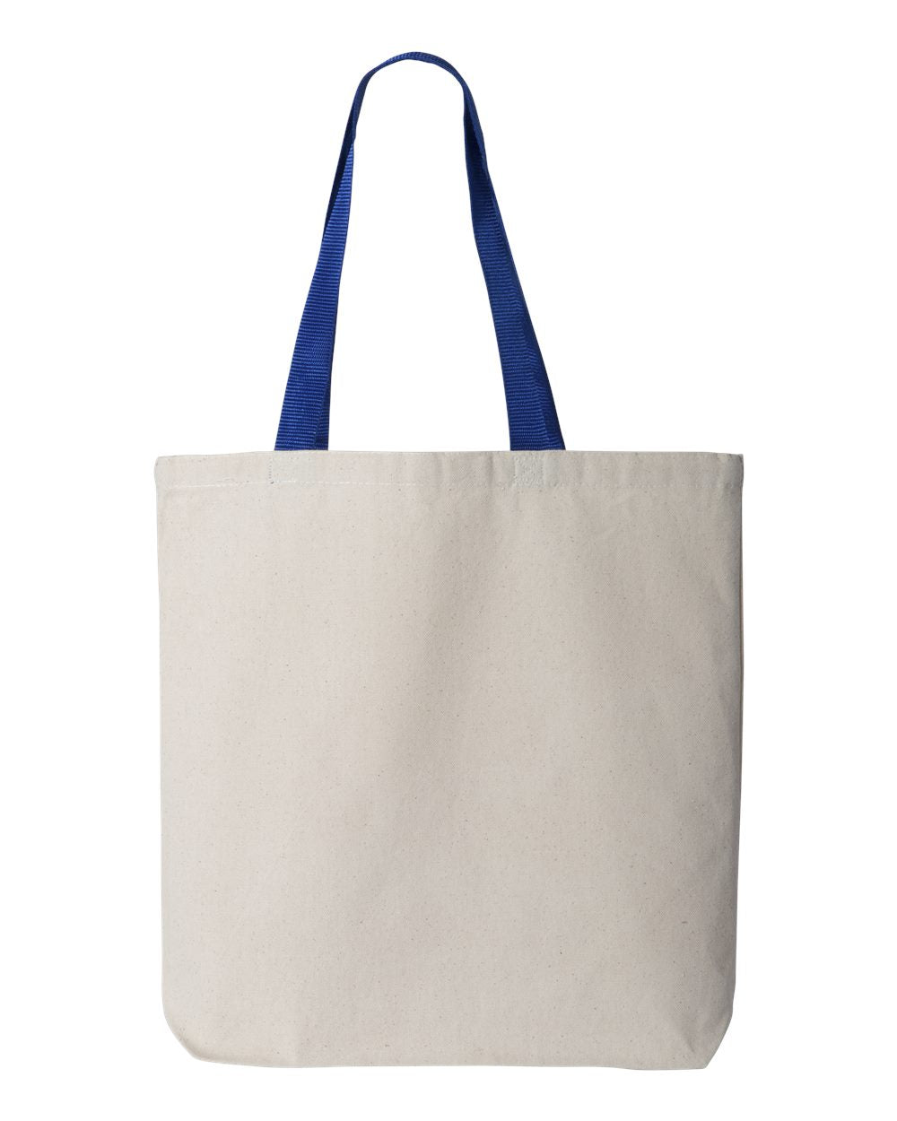 Bridal Canvas Tote 12oz Color Handles