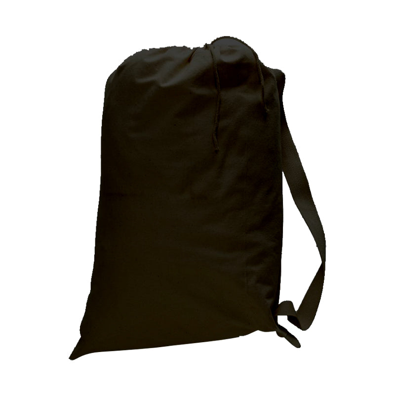 Heavy Canvas Laundry Bag with Drawstring Closure