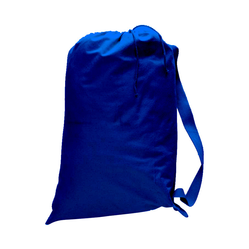 Heavy Canvas Laundry Bag with Drawstring Closure