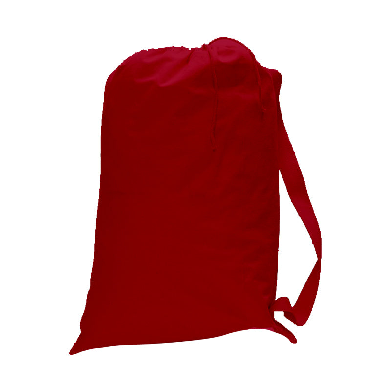 Heavy Canvas Laundry Bag with Drawstring Closure