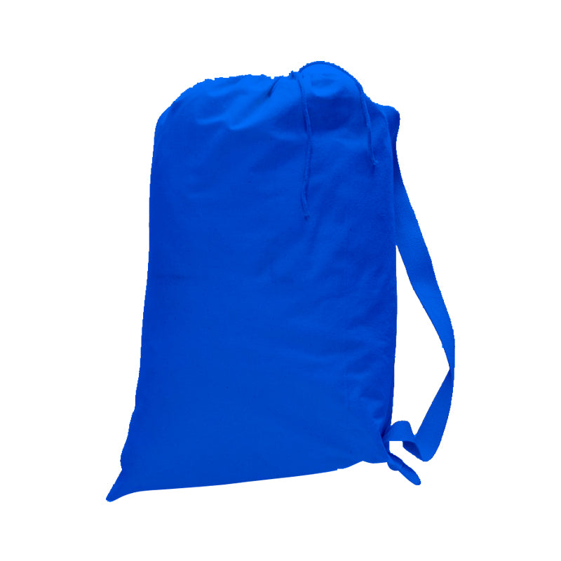 Heavy Canvas Laundry Bag with Drawstring Closure
