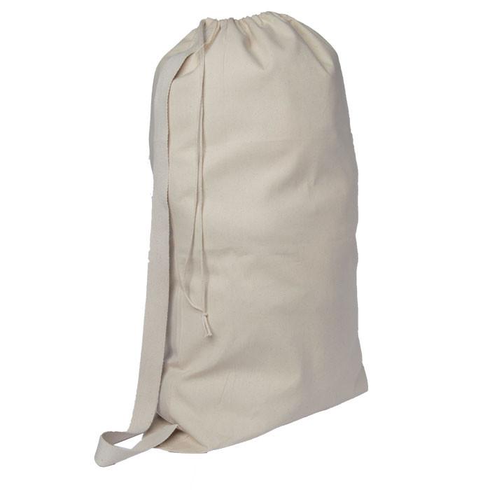 Wholesale Heavy Canvas Laundry Bags W/Shoulder Strap (Small-Med-Large)