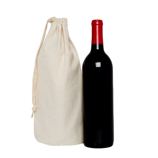 Wholesale Drawstring Wine Tote