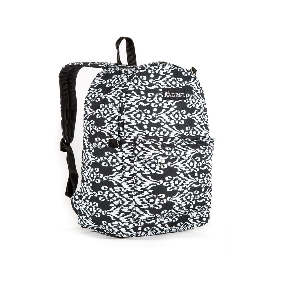 pattern padded kids backpack