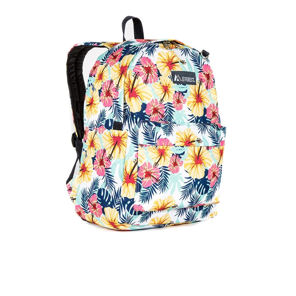 tropical design backpack