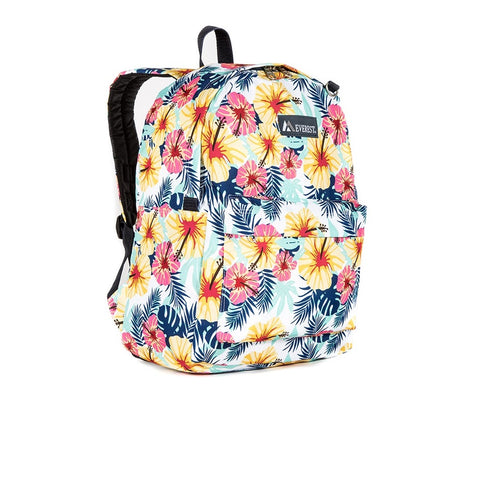tropical design backpack