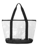 Transparent Large Boat Tote Bag beach bag