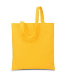Color handle polyester totebags