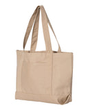heavy canvas dyed pigment tote bag