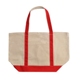 Grocery XL Cotton Canvas Boat Tote Cheap