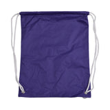 White Drawstring Sport Backpack for Gym