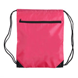 Customizable Zipper Drawstring Backpack