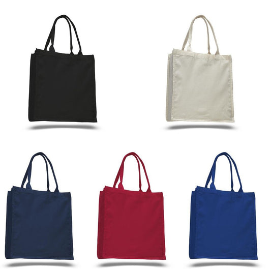Cotton Canvas Fancy Shopper Tote