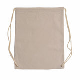Promotional Cotton Canvas Drawstring Backpack