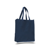Heavy Canvas Tote Bag with Gusset