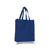 12 oz heavy canvas gusseted tote bags