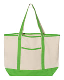 Promotional large cotton tote bag