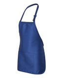 three section pouch pocket restaurant apron
