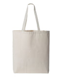 Promotional Canvas Grocery Tote With Colored Handles