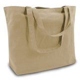 Promotional canvas dyed tote