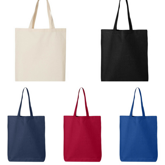 Economical Cotton Gusseted Tote Bag