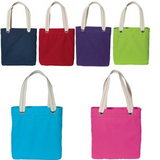 Garment Washed Cotton Canvas Tote Bag