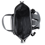 white-lined-zipper-handbag-backpack