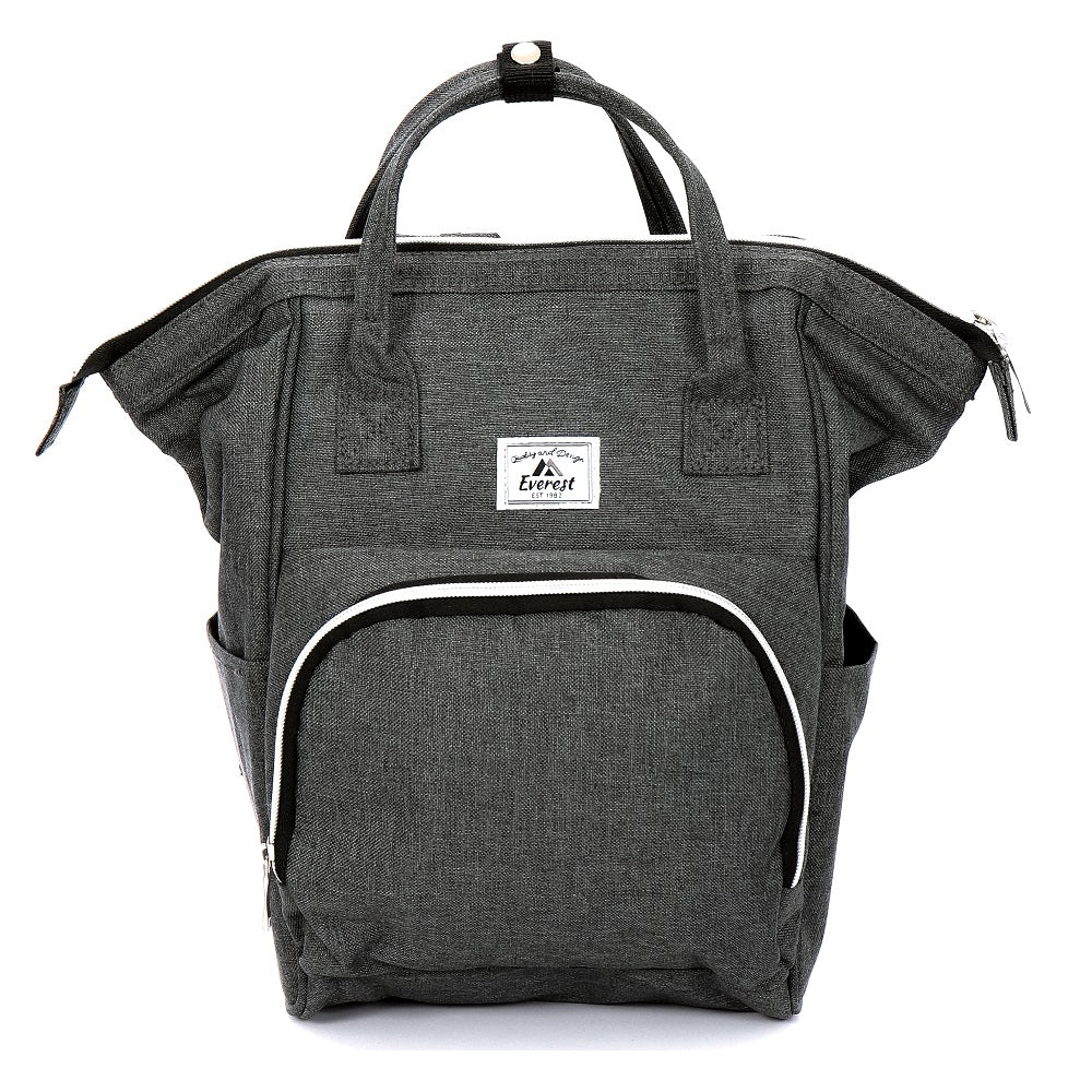 quality-elite-gray-shopping-school-tote-bag-backpack-handbag